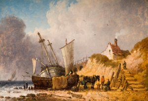 Kystscene, 1836